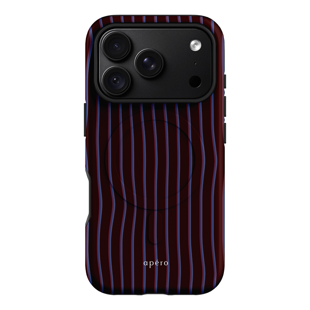 Panama Burgundy Printed Phone Cases iPhone 18 Pro / Armoured MagSafe by Apero - The Dairy