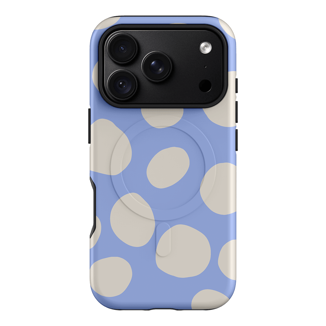 Pebbles Periwinkle Salt Printed Phone Cases iPhone 18 Pro / Armoured MagSafe by Veronica Tucker - The Dairy