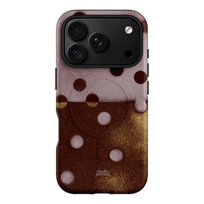 Rust Polka Dot Printed Phone Cases iPhone 18 Pro / Armoured MagSafe by Jasmine Dowling - The Dairy