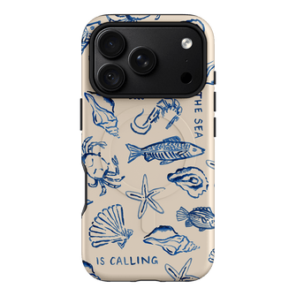 Sea Call Printed Phone Cases iPhone 18 Pro / Armoured MagSafe by Cass Deller - The Dairy