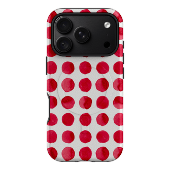 Spots in Red Printed Phone Cases by The Dairy - The Dairy