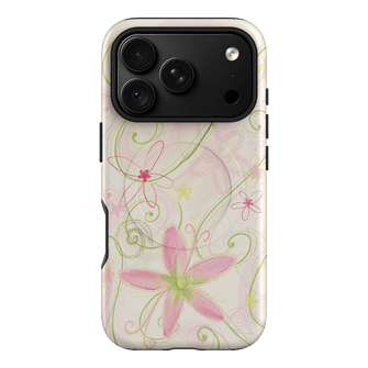 Swirl Pink Printed Phone Cases iPhone 18 Pro / Armoured MagSafe by Kayla Carr - The Dairy