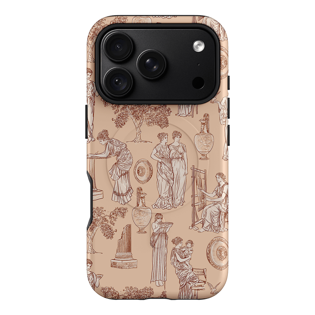 Symposium Rosewater Printed Phone Cases iPhone 18 Pro / Armoured MagSafe by Veronica Tucker - The Dairy