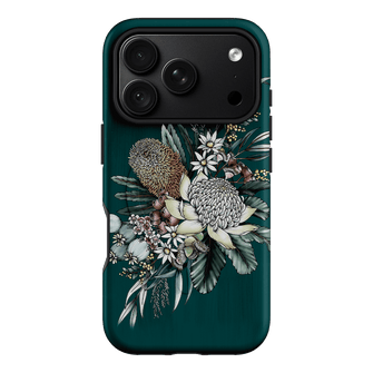 Teal Native Printed Phone Cases iPhone 18 Pro / Armoured MagSafe by Typoflora - The Dairy