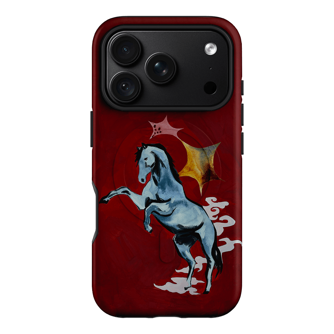 Year Of The Horse Printed Phone Cases iPhone 18 Pro / Armoured MagSafe by Lisa Hu - The Dairy