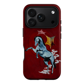 Year Of The Horse Printed Phone Cases iPhone 18 Pro / Armoured MagSafe by Lisa Hu - The Dairy