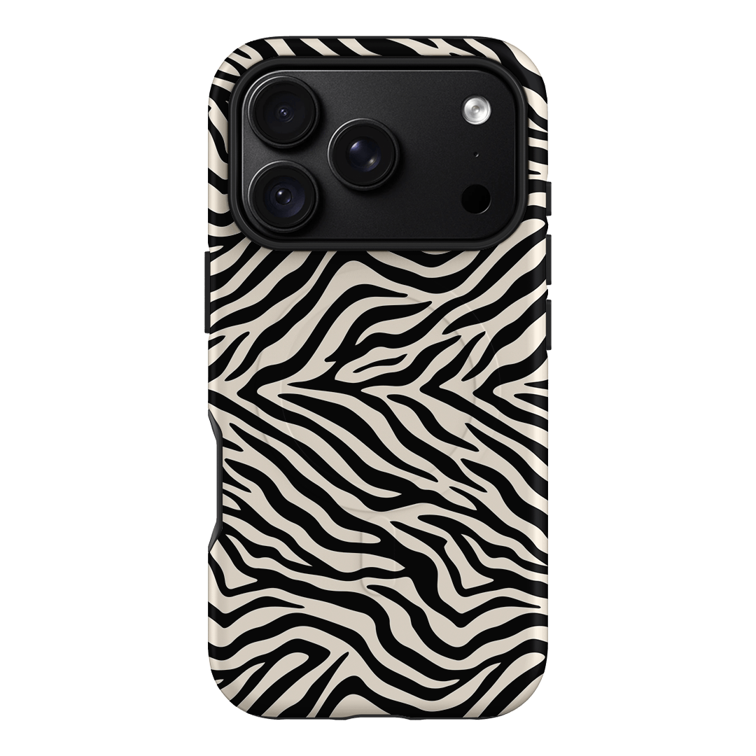 Zebra Ink Printed Phone Cases iPhone 18 Pro / Armoured MagSafe by The Dairy - The Dairy