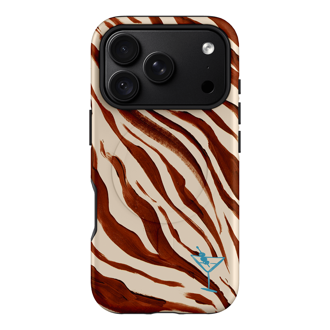 Zebra Tini Printed Phone Cases iPhone 18 Pro / Armoured MagSafe by Charlie Taylor - The Dairy