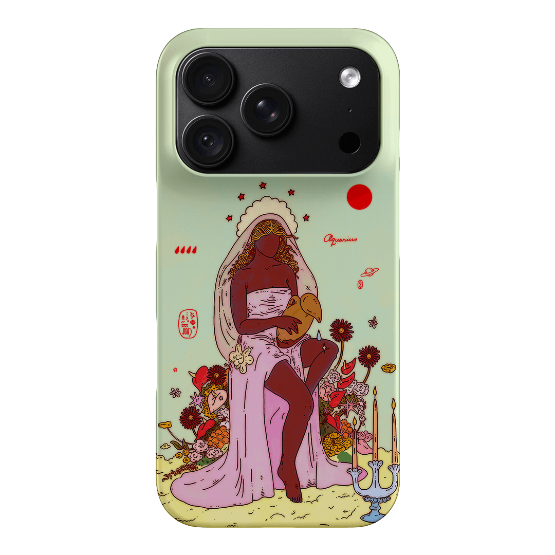 Aquarius Season Printed Phone Cases iPhone 18 Pro / Snap by Easty Beasty - The Dairy