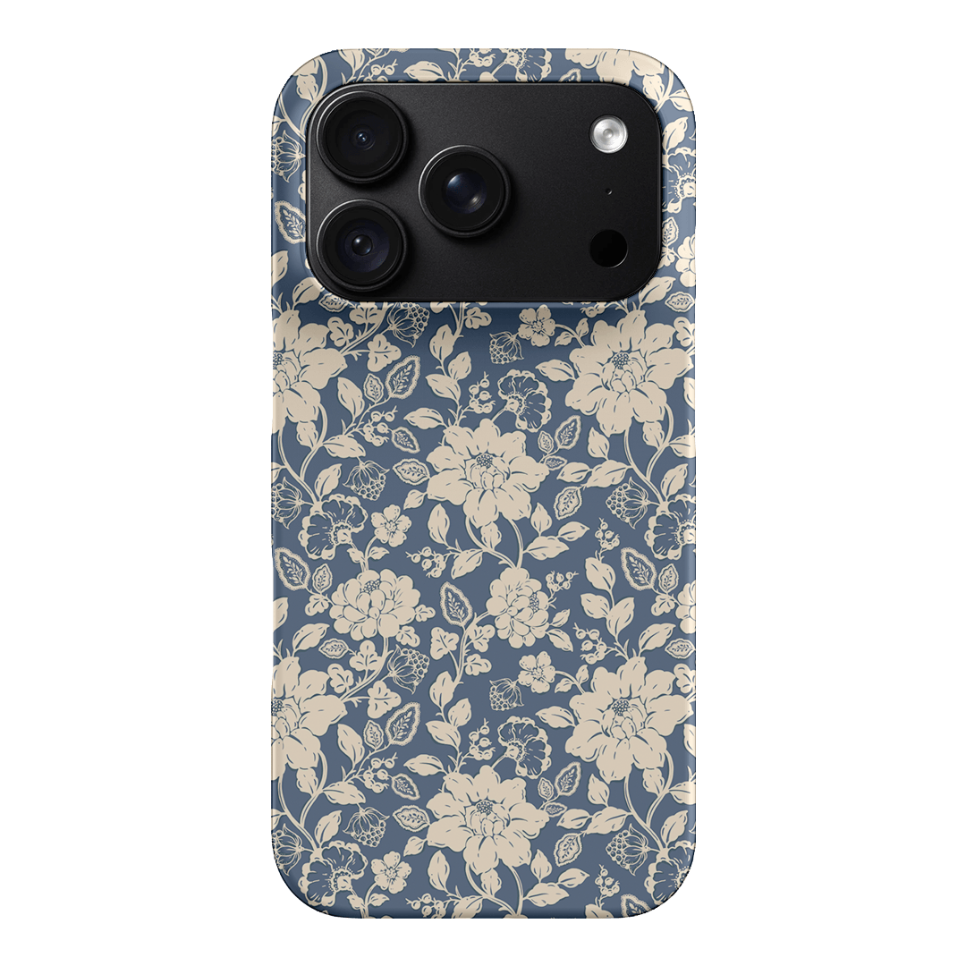 Blue Garden Printed Phone Cases iPhone 18 Pro / Snap by Kasiags Art - The Dairy