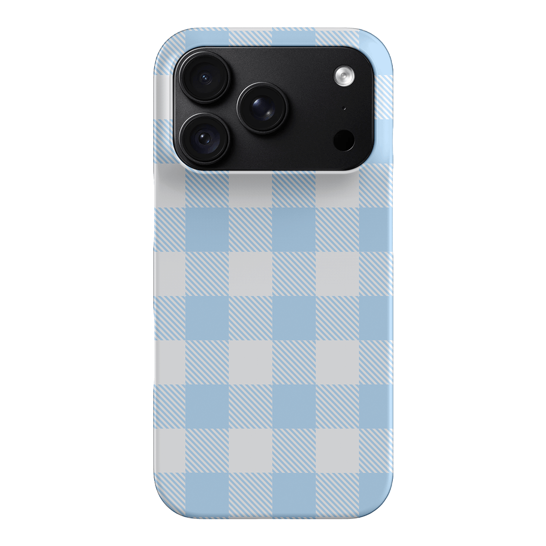 Cloud Plaid Printed Phone Cases iPhone 18 Pro / Snap by The Dairy - The Dairy