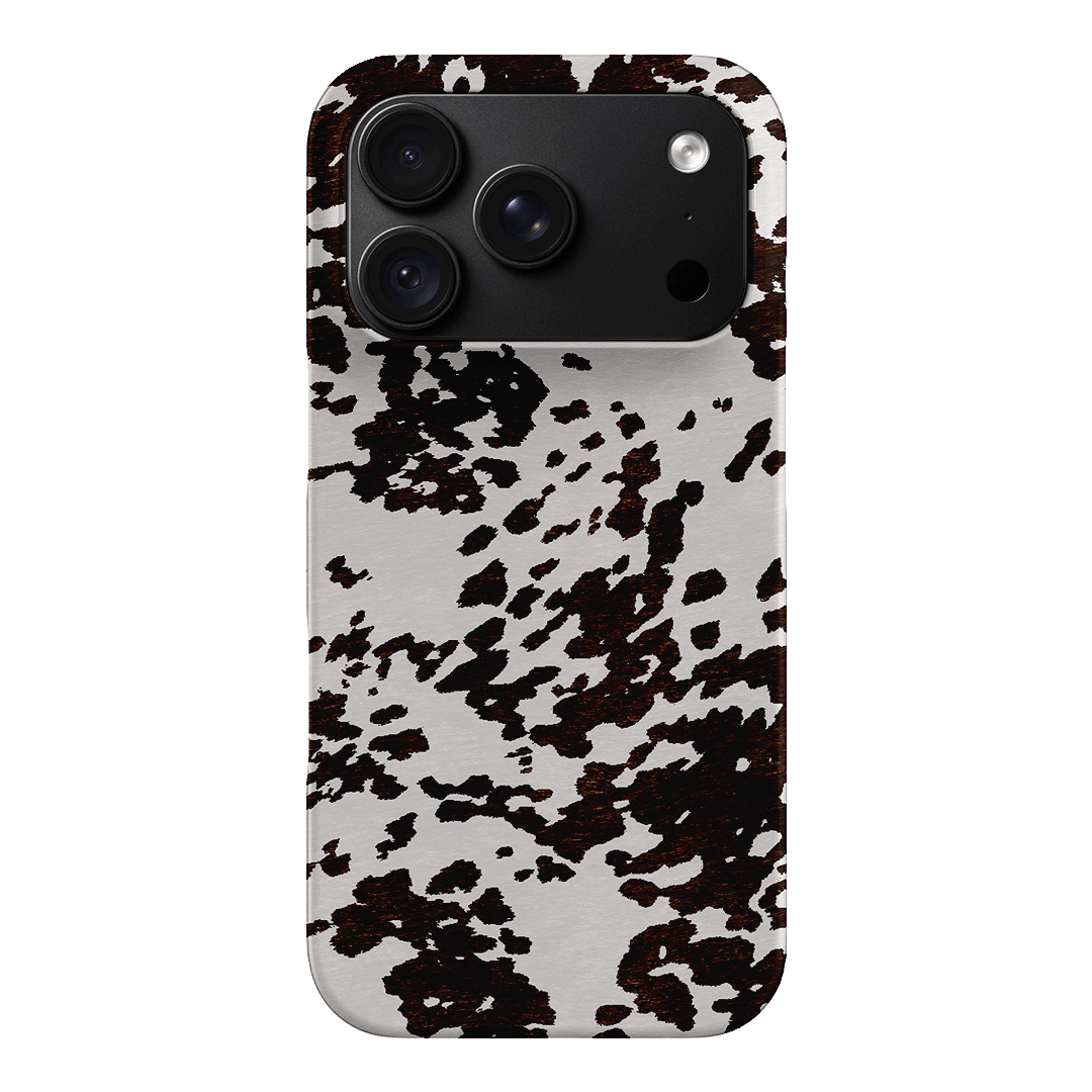 Cowhide Charm Printed Phone Cases iPhone 18 Pro / Snap by The Dairy - The Dairy