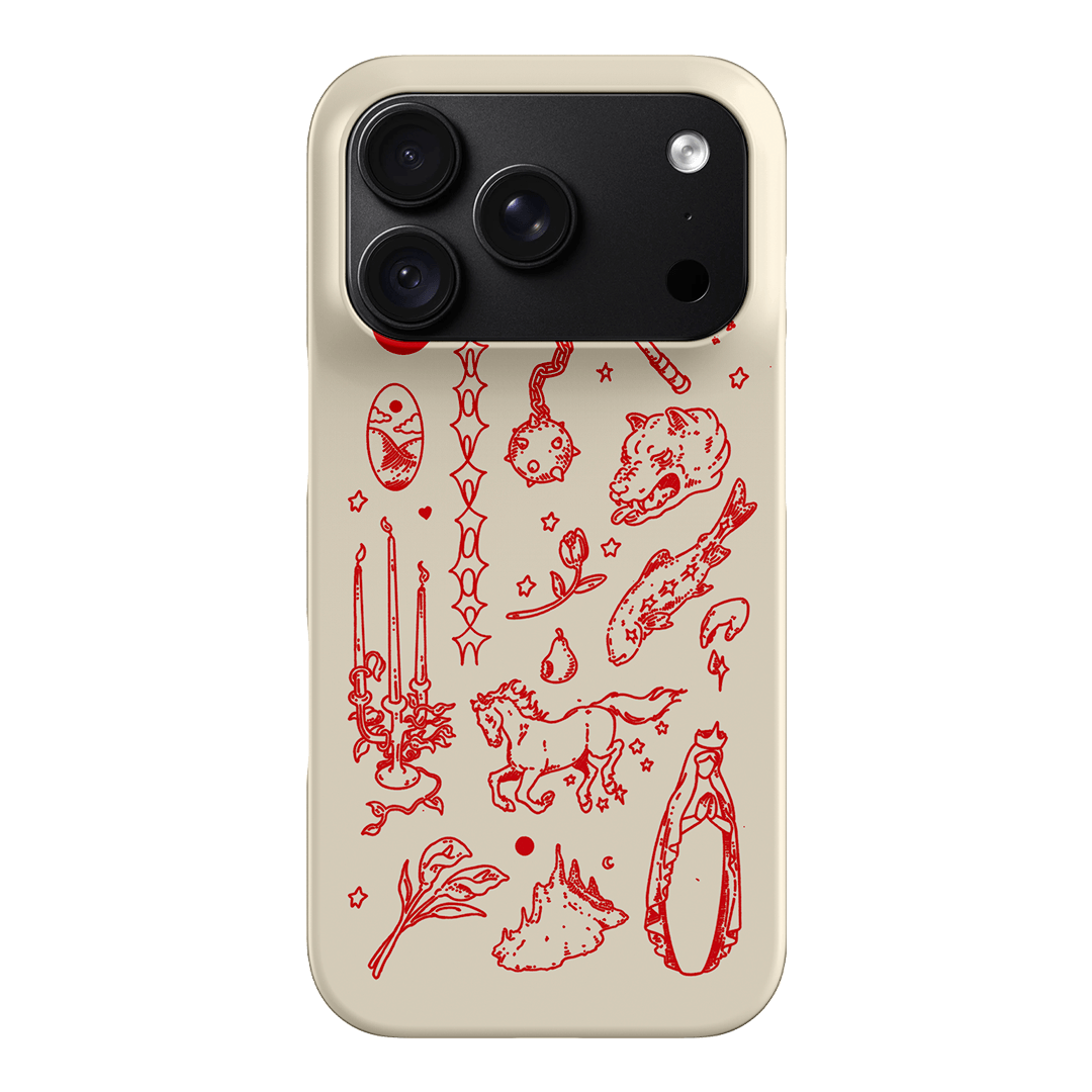 Dreamcore Cream Printed Phone Cases iPhone 18 Pro / Snap by Easty Beasty - The Dairy