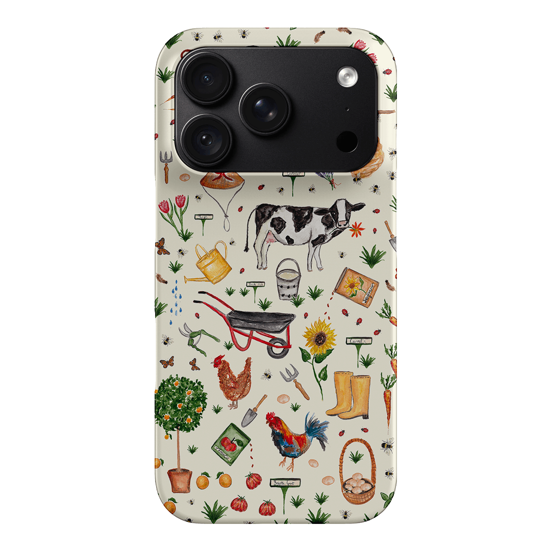 Farm Stay Printed Phone Cases iPhone 18 Pro / Snap by BG. Studio - The Dairy
