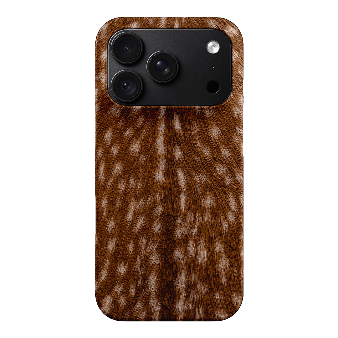 Fawn Ginger Printed Phone Cases iPhone 18 Pro / Snap by The Dairy - The Dairy