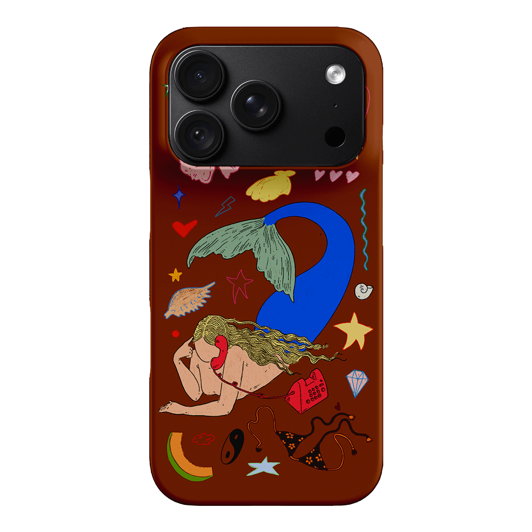 Mermaid Salad Chocolate Printed Phone Cases iPhone 18 Pro / Snap by Easty Beasty - The Dairy
