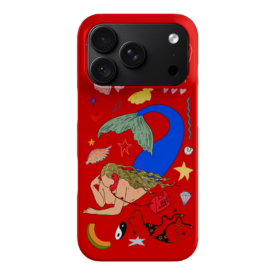 Mermaid Salad Scarlet Printed Phone Cases iPhone 18 Pro / Armoured by Easty Beasty - The Dairy