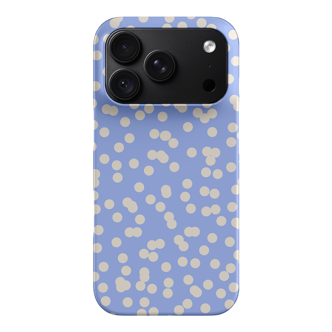 Mini Confetti Periwinkle Salt Printed Phone Cases iPhone 18 Pro / Snap by Veronica Tucker - The Dairy