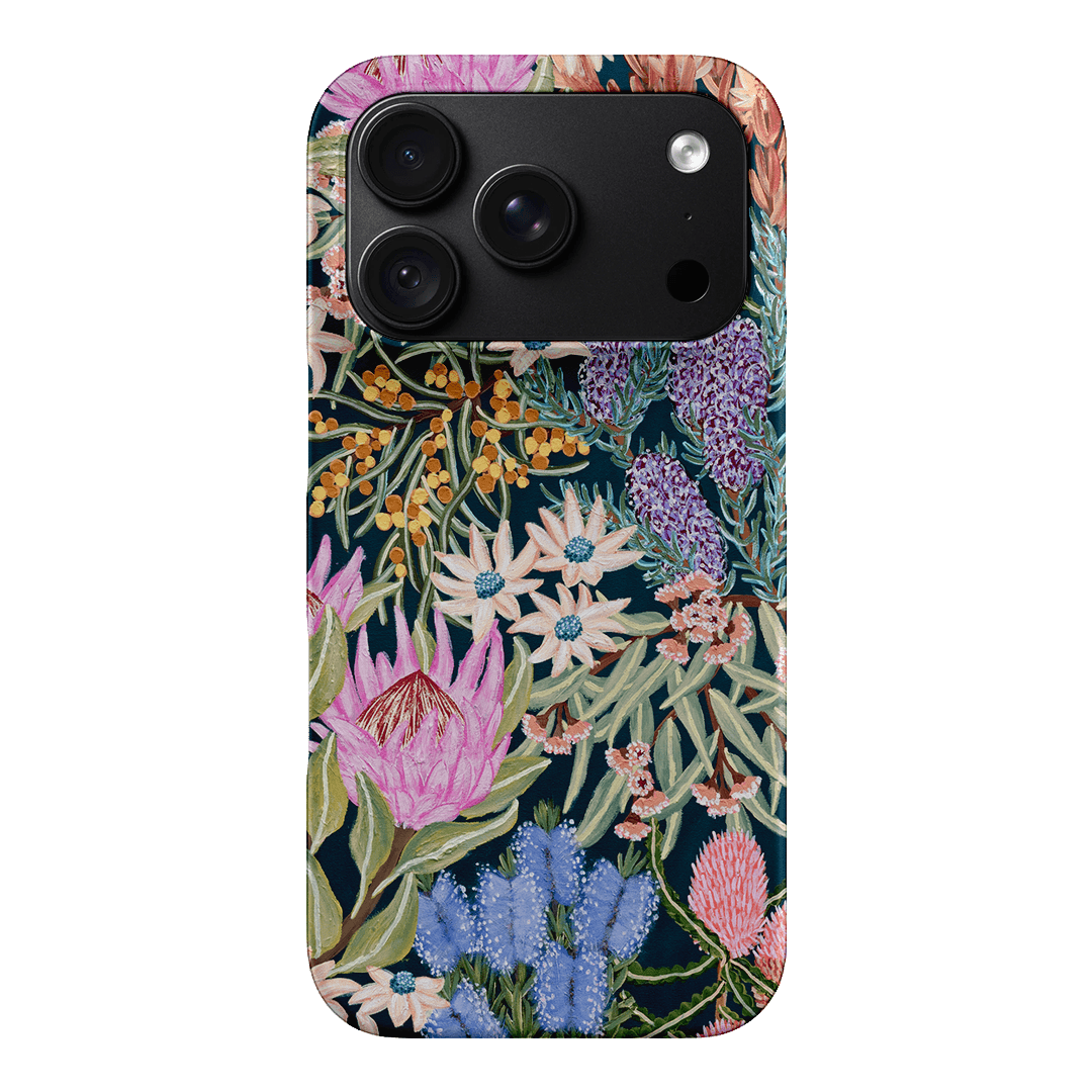 Moonlit Floral Printed Phone Cases iPhone 18 Pro / Snap by Amy Gibbs - The Dairy