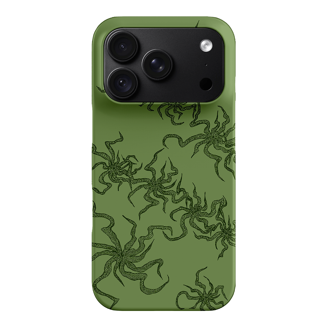 Night Moss Printed Phone Cases iPhone 18 Pro / Snap by Stormi Bree - The Dairy