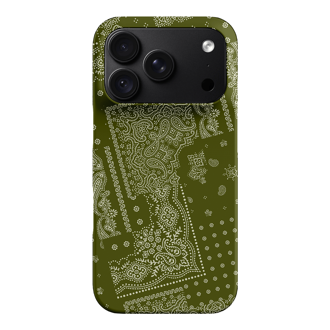 Paisley Fern Printed Phone Cases iPhone 18 Pro / Snap by The Dairy - The Dairy