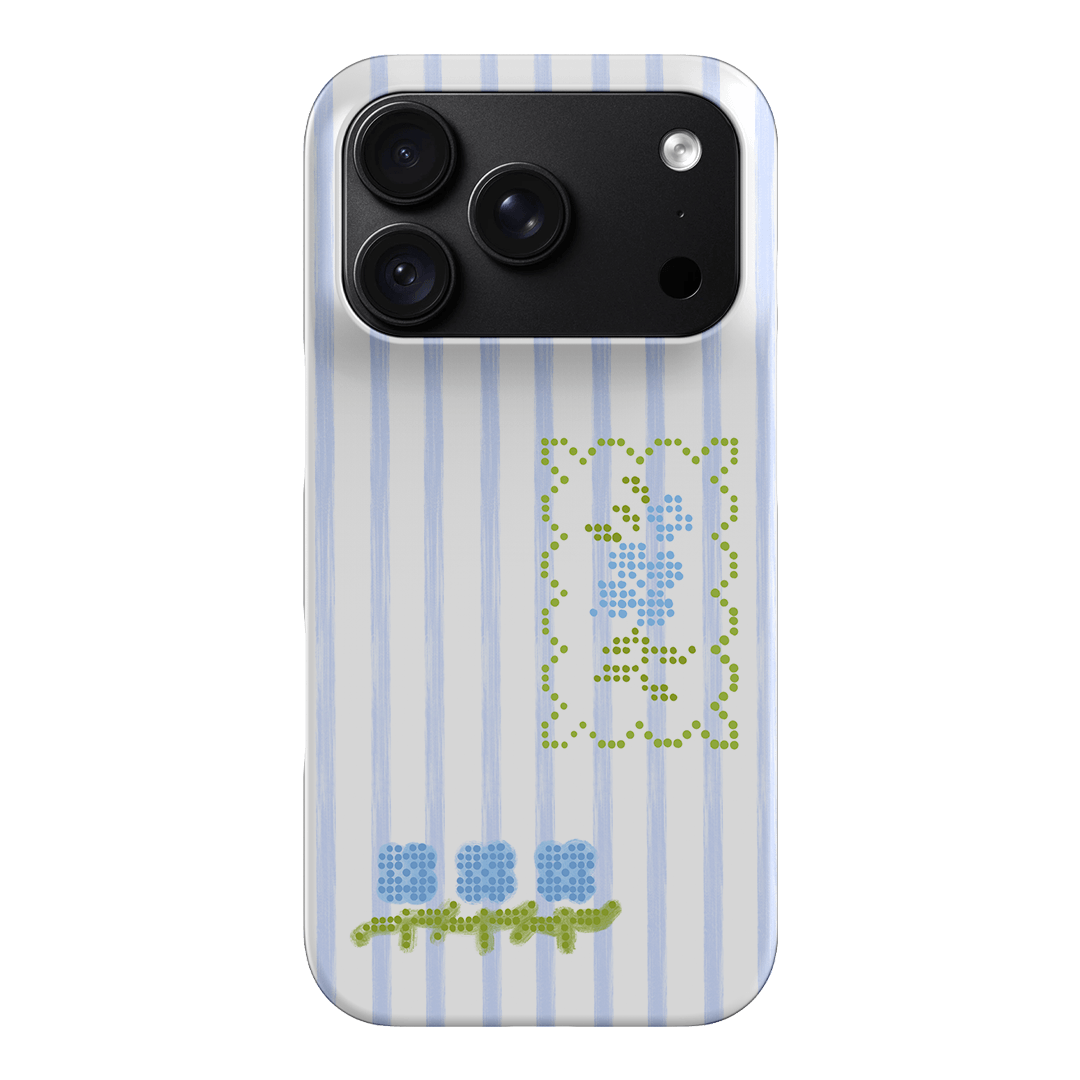 Patchwork Blue Printed Phone Cases iPhone 18 Pro / Snap by Kayla Carr - The Dairy
