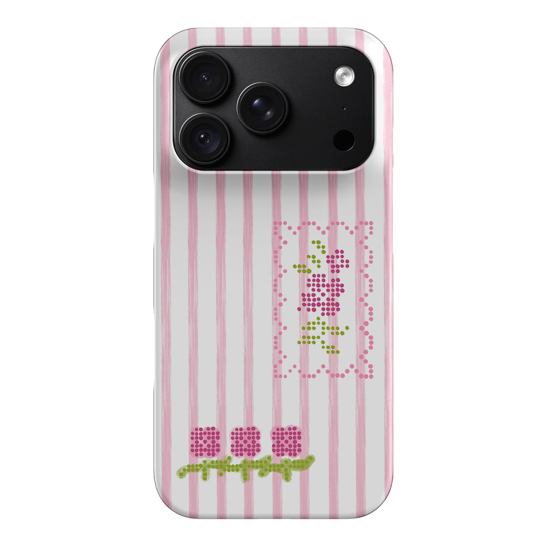 Patchwork Pink Printed Phone Cases iPhone 18 Pro / Snap by Kayla Carr - The Dairy