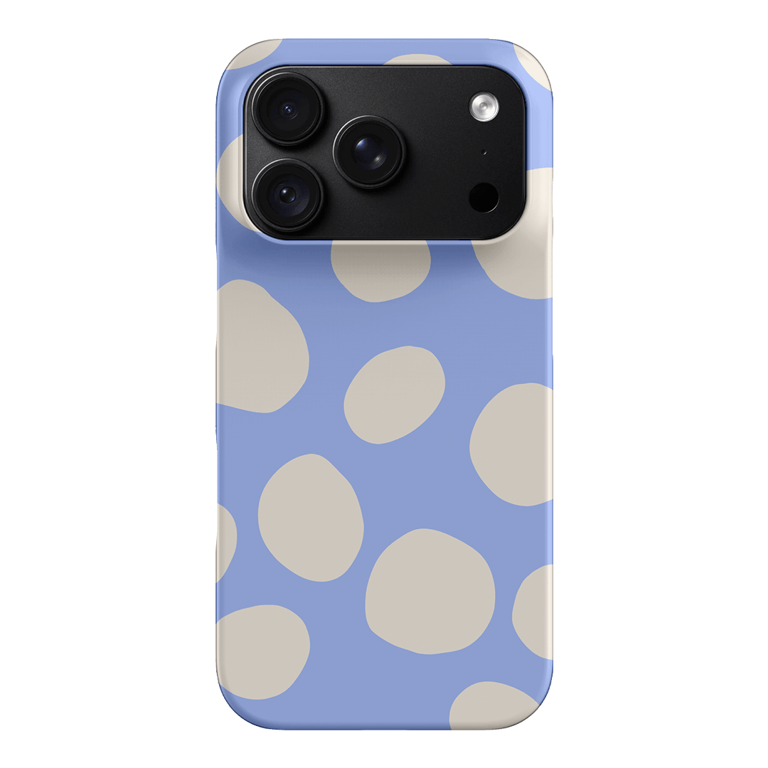 Pebbles Periwinkle Salt Printed Phone Cases iPhone 18 Pro / Snap by Veronica Tucker - The Dairy