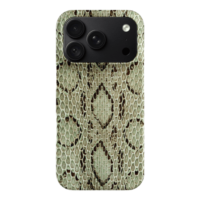 Pistachio Python Printed Phone Cases iPhone 18 Pro / Armoured by The Dairy - The Dairy