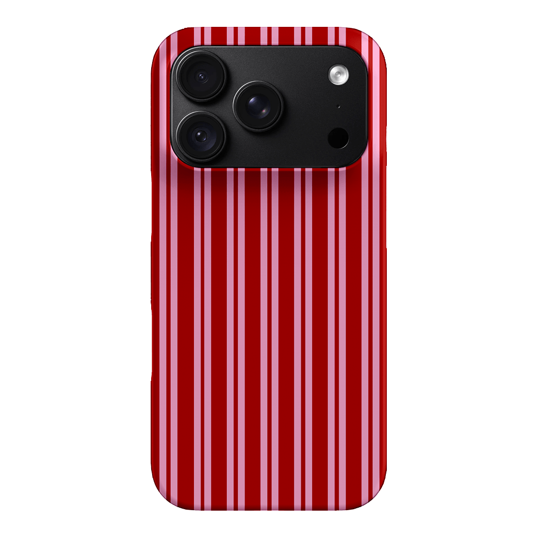 Punch Stripes Printed Phone Cases iPhone 18 Pro / Snap by The Dairy - The Dairy