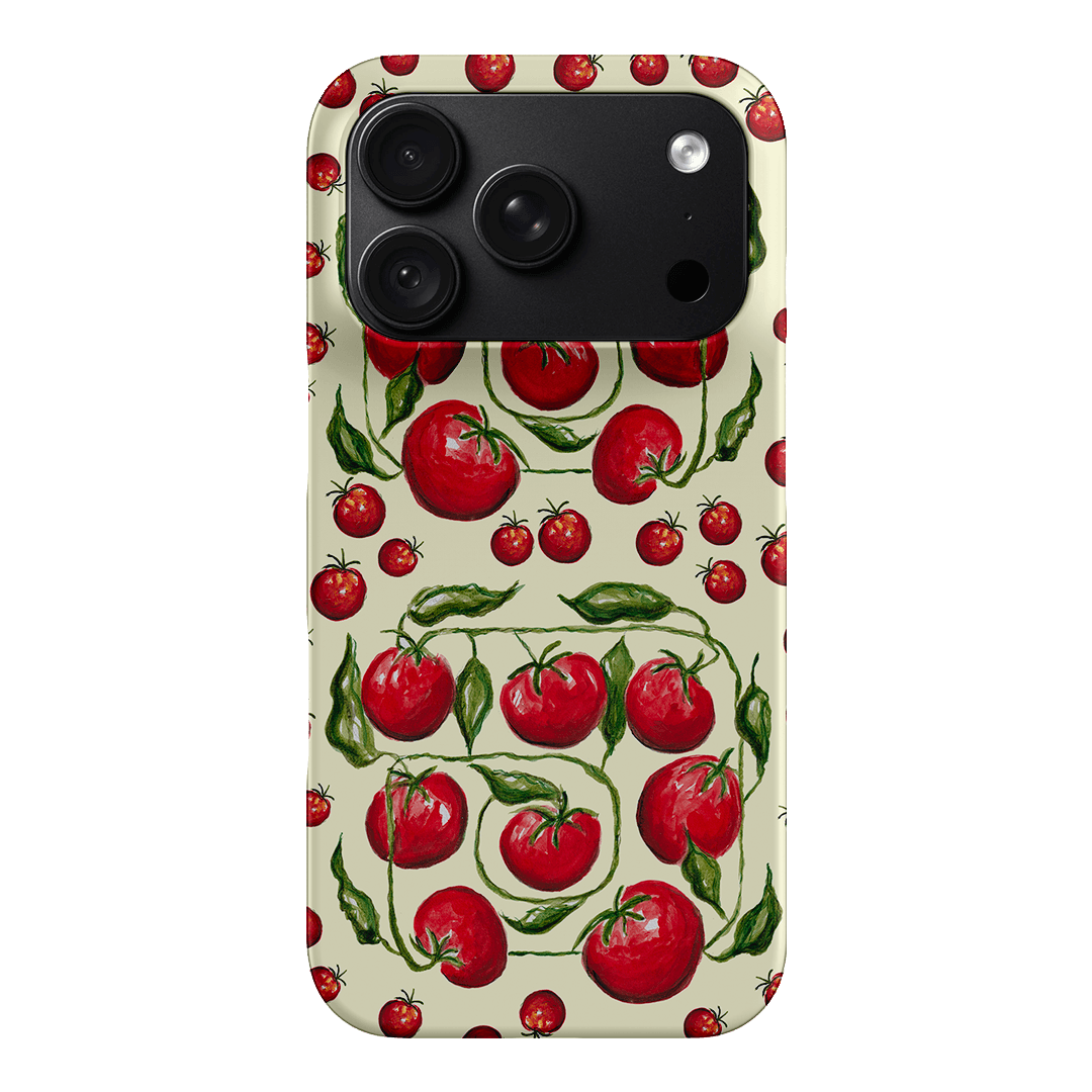 Red Toms Printed Phone Cases iPhone 18 Pro / Snap by BG. Studio - The Dairy