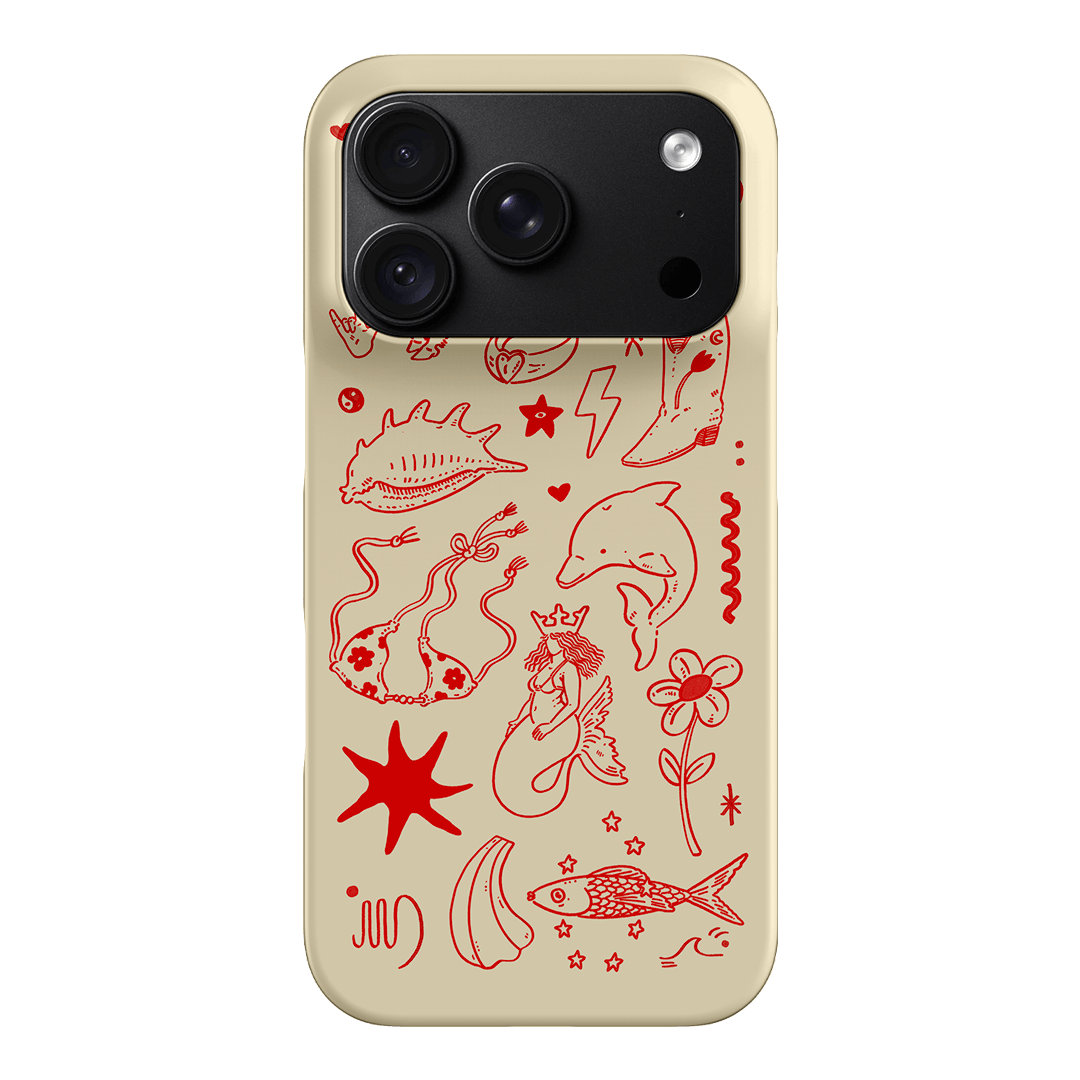Spiced Cowboy Cream Printed Phone Cases iPhone 18 Pro / Snap by Easty Beasty - The Dairy