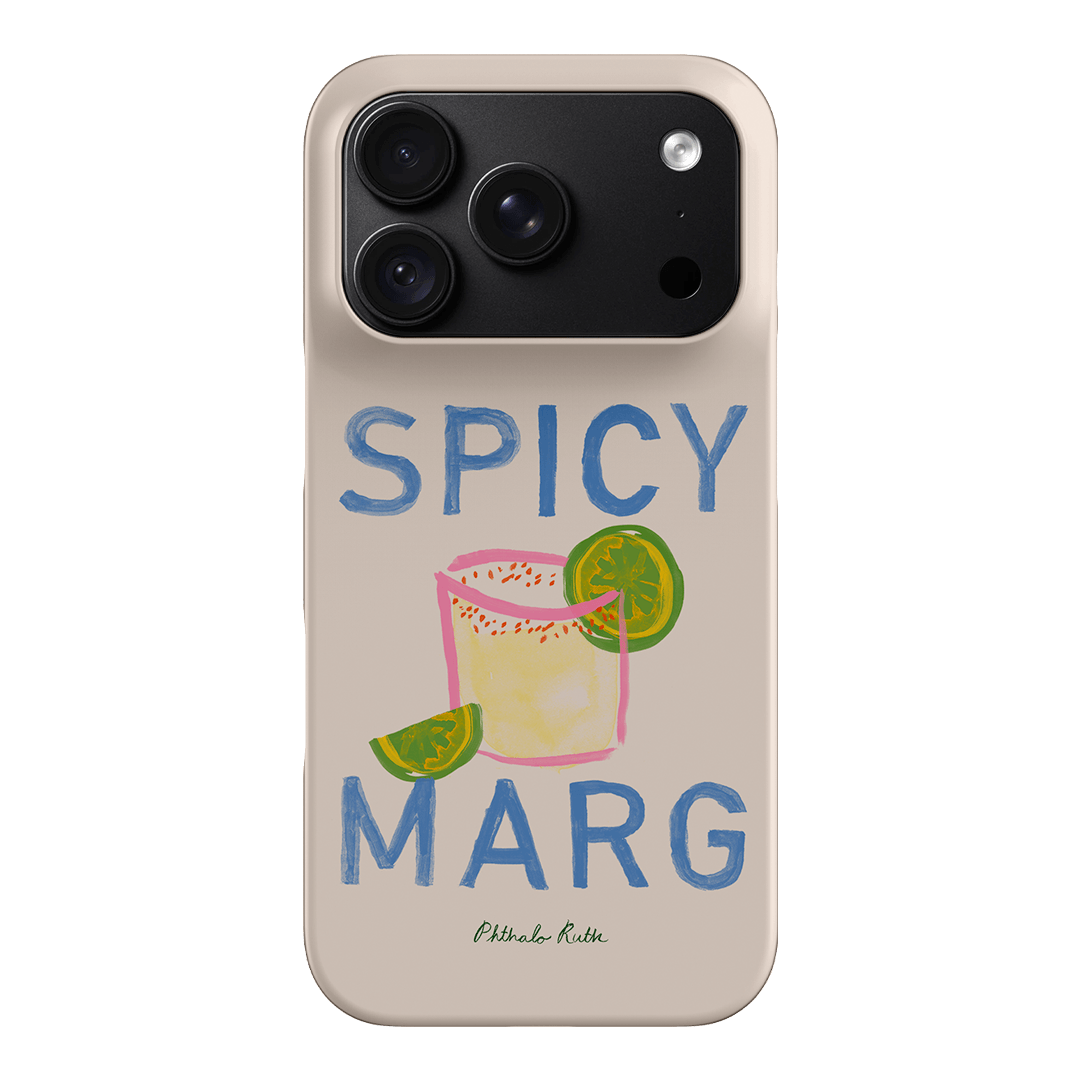 Spicy Marg Printed Phone Cases iPhone 18 Pro / Snap by Phthalo Ruth - The Dairy