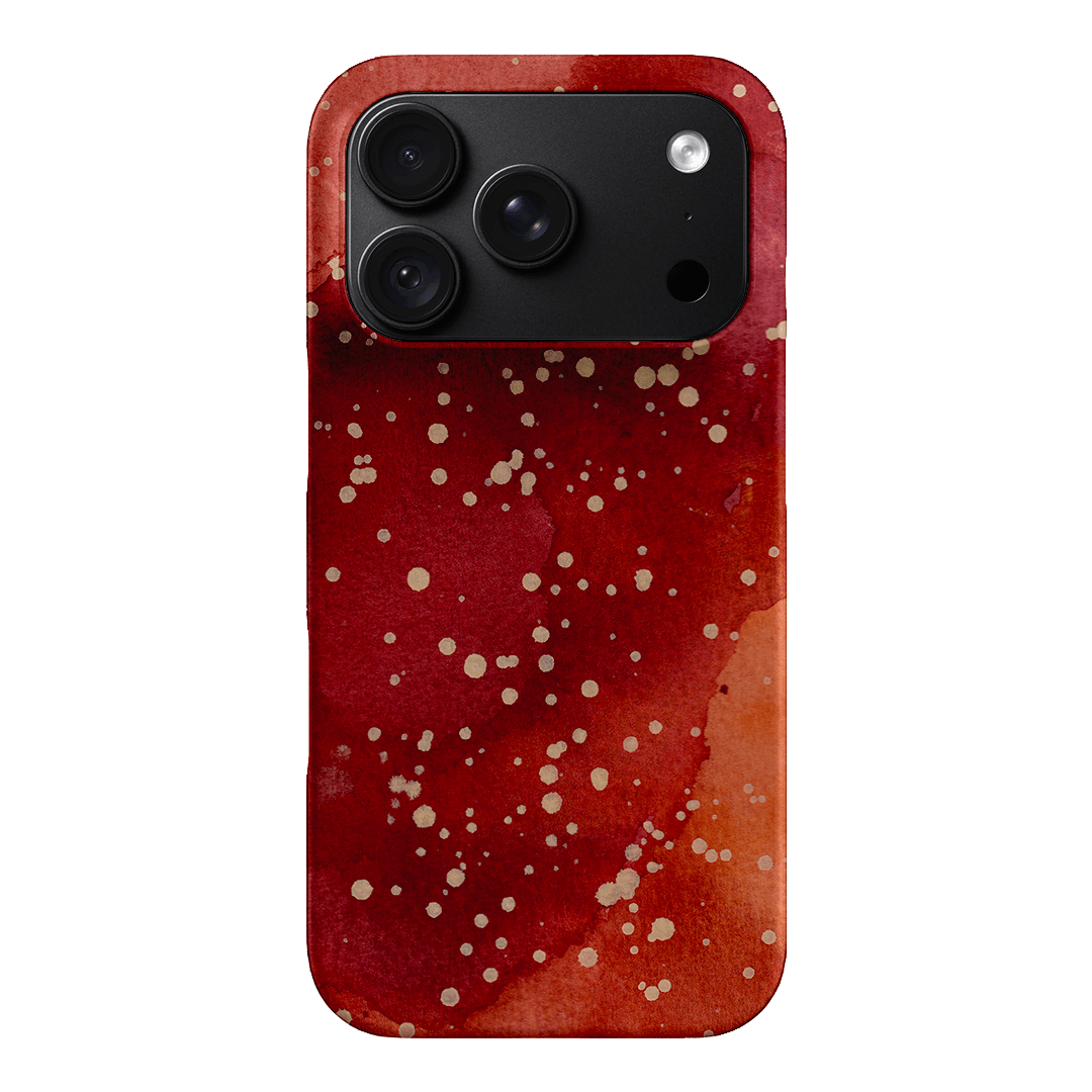 Spotty Rust Printed Phone Cases iPhone 18 Pro / Snap by The Dairy - The Dairy