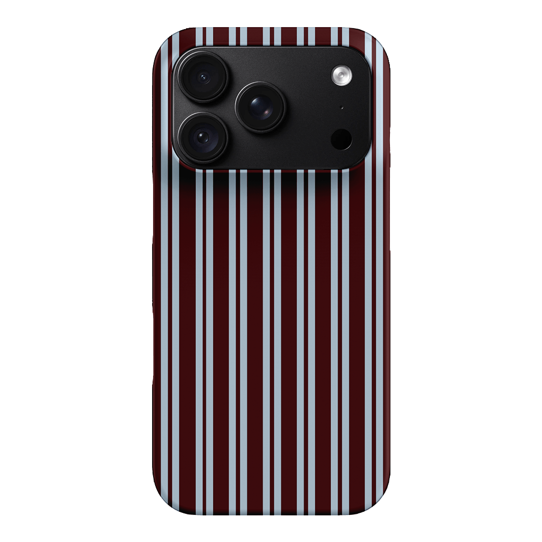 Varsity Stripes Printed Phone Cases iPhone 18 Pro / Snap by The Dairy - The Dairy