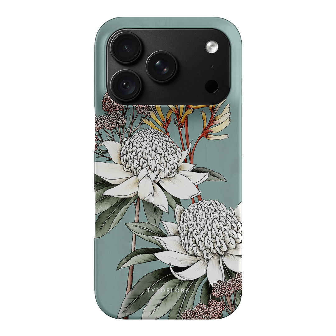 Waratah Printed Phone Cases iPhone 18 Pro / Snap by Typoflora - The Dairy