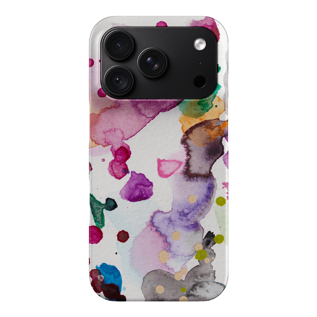Watercolour Palette Printed Phone Cases iPhone 18 Pro / Snap by The Dairy - The Dairy