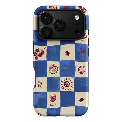 Afternoon Mezze Cornflower Printed Phone Cases iPhone 18 Pro / Armoured by Charlie Taylor - The Dairy
