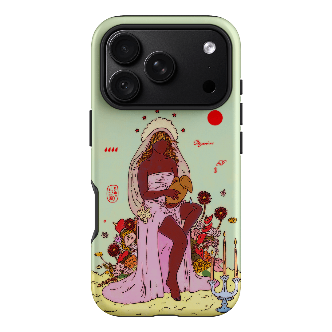 Aquarius Season Printed Phone Cases iPhone 18 Pro / Armoured by Easty Beasty - The Dairy