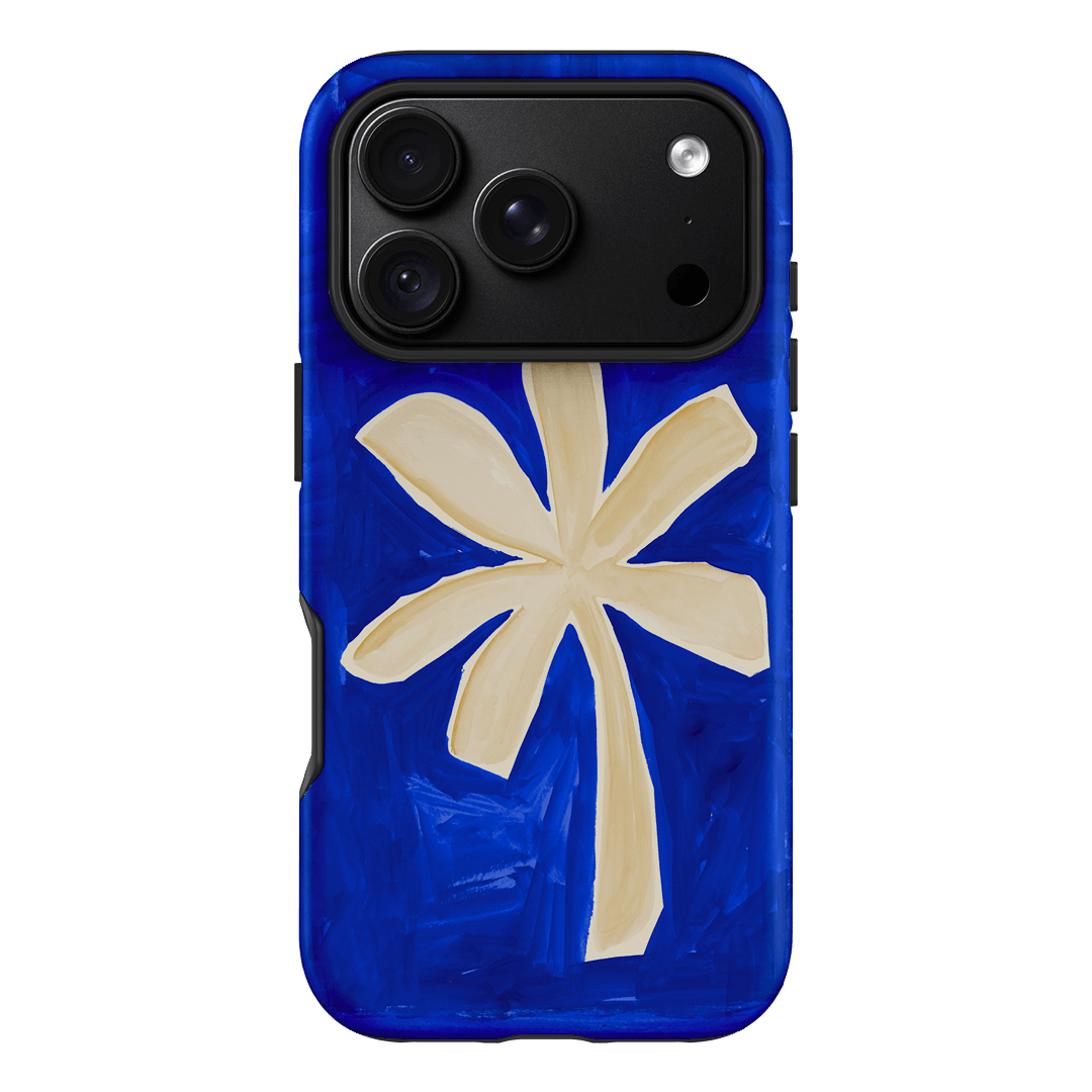 Bleu Palm Printed Phone Cases iPhone 18 Pro / Armoured by Charlie Taylor - The Dairy