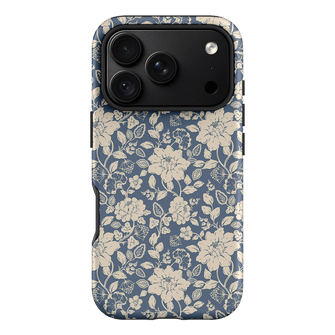 Blue Garden Printed Phone Cases iPhone 18 Pro / Armoured by Kasiags Art - The Dairy