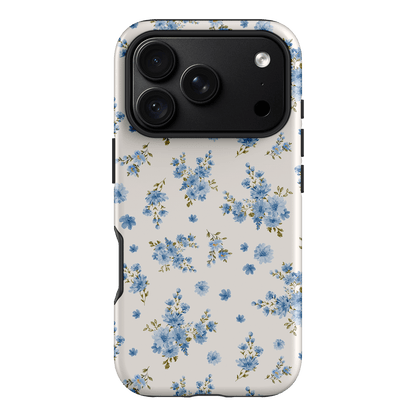 Blue Meadow Printed Phone Cases iPhone 18 Pro / Armoured by Kasiags Art - The Dairy