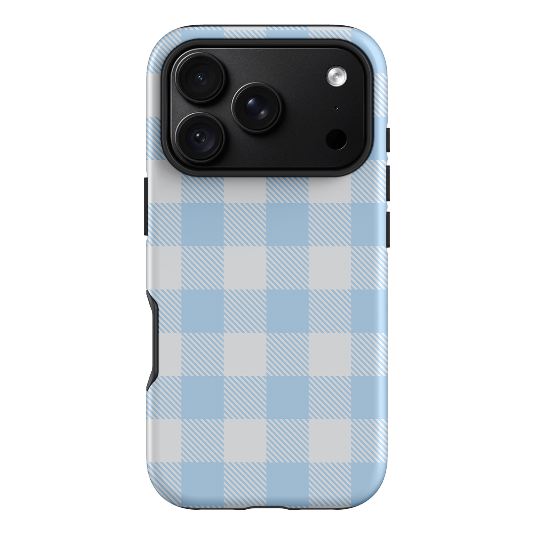 Cloud Plaid Printed Phone Cases iPhone 18 Pro / Armoured by The Dairy - The Dairy