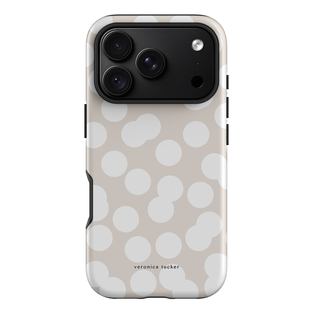 Confetti White Printed Phone Cases iPhone 18 Pro / Armoured by Veronica Tucker - The Dairy