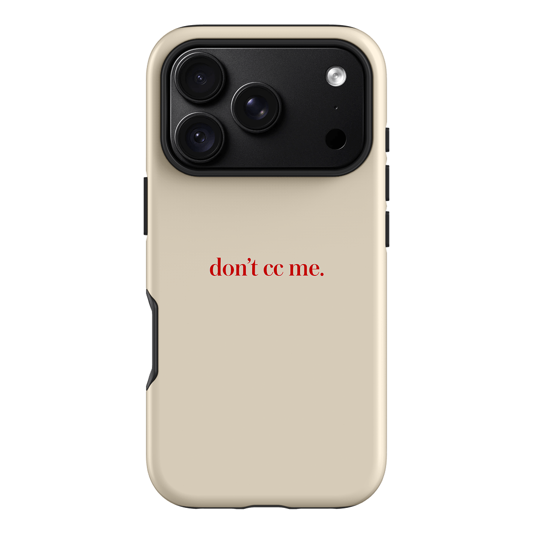 Don't CC Me Red