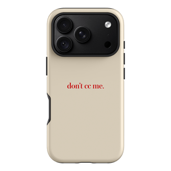 Don't CC Me Red