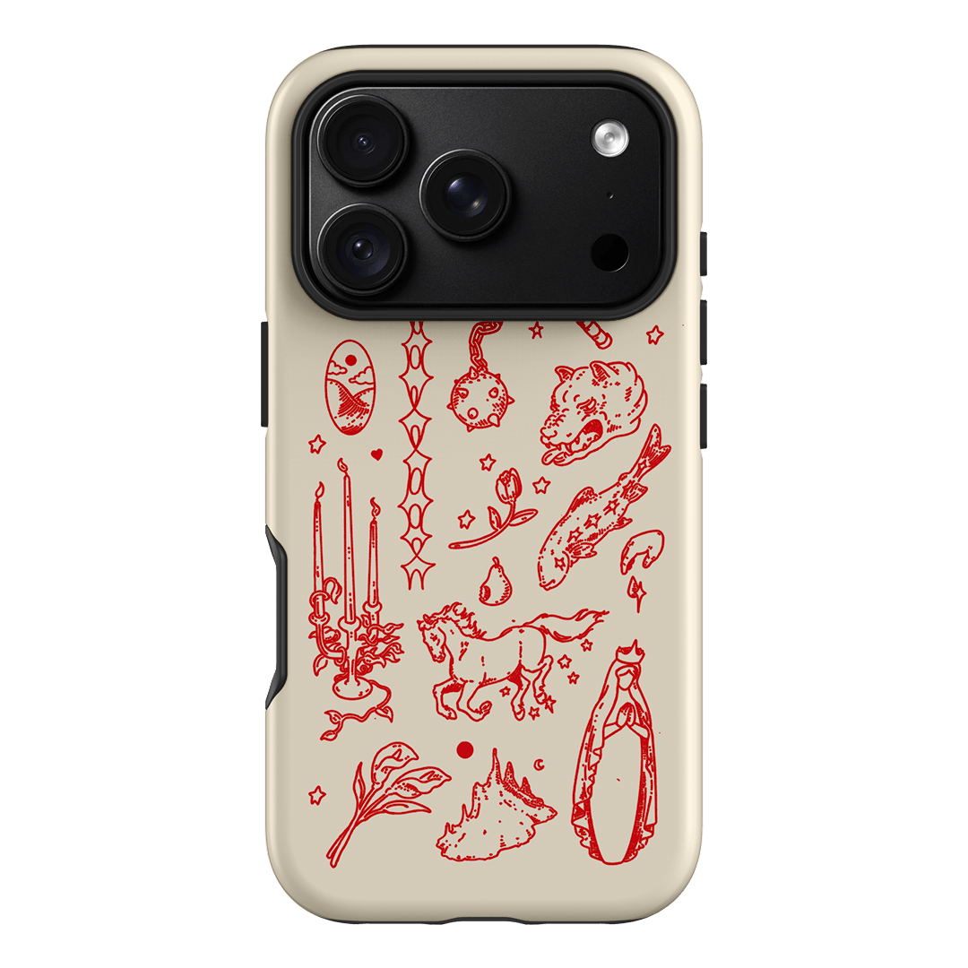 Dreamcore Cream Printed Phone Cases iPhone 18 Pro / Armoured by Easty Beasty - The Dairy