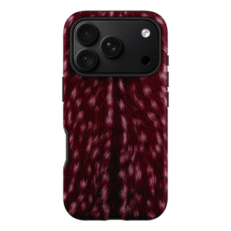 Fawn Burgundy Printed Phone Cases iPhone 18 Pro / Armoured by The Dairy - The Dairy