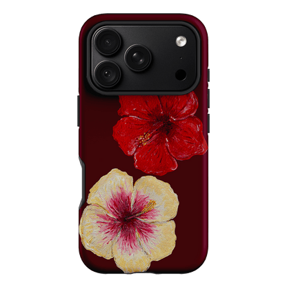 Hibiscus Flower Printed Phone Cases iPhone 18 Pro / Armoured by BG. Studio - The Dairy