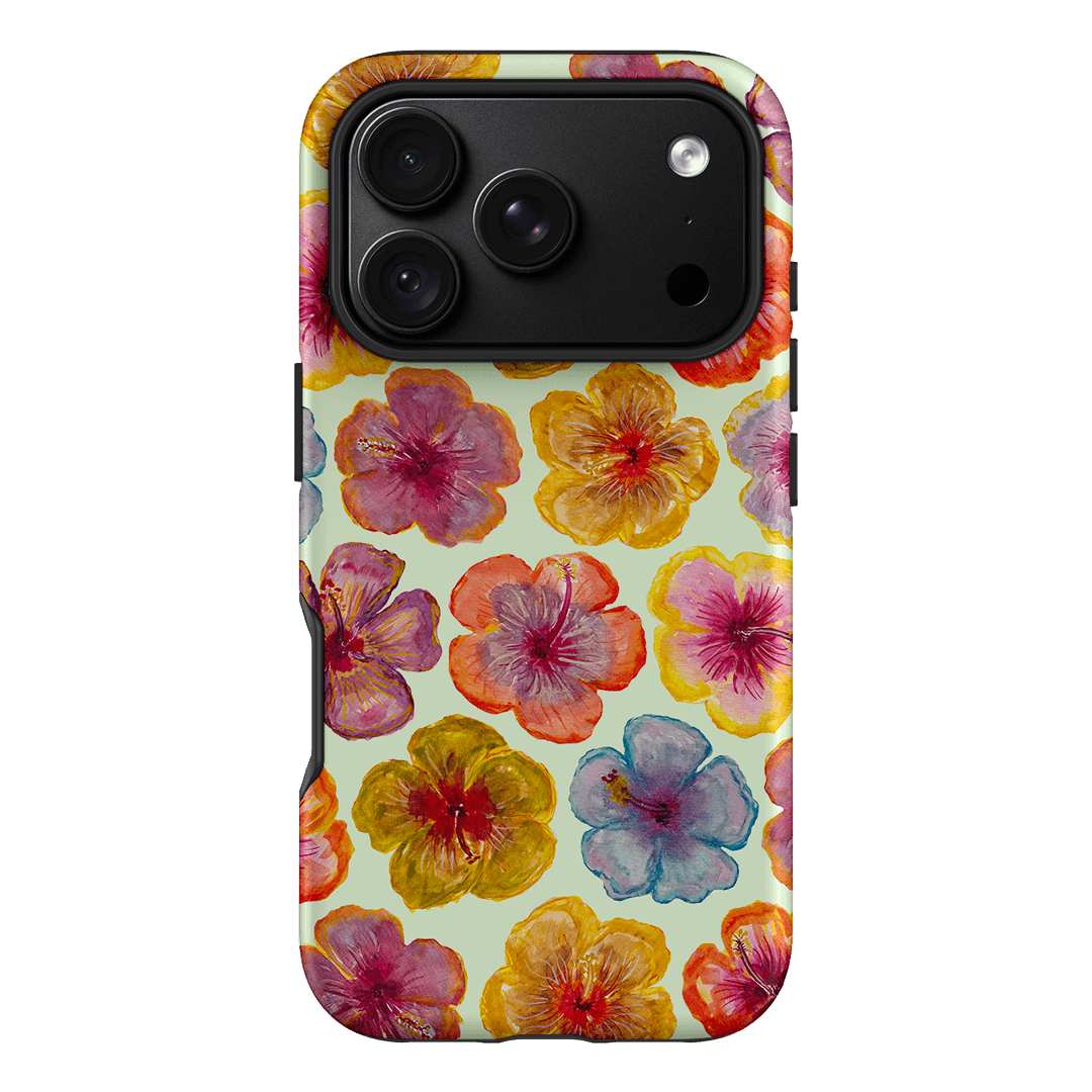 Hibiscus Holiday Sorbet Printed Phone Cases iPhone 18 Pro / Armoured by BG. Studio - The Dairy